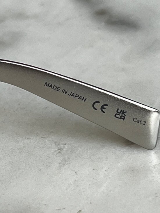 SAINT LAURENT SL 635 flat-top silver metal sunglasses main image 9